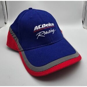 ACDelco Racing Baseball Cap Blue Red‎ Adult One Size Fits All Cotton